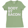 body by bacon Ladies Fitted T-Shirt