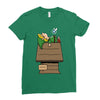 wake up Ladies Fitted T-Shirt
