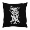 gemini Throw Pillow