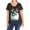 monster Ladies Curvy T-Shirt