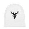 deer head vector Baby Beanies