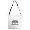 hunting giant hogs Adjustable Strap Totes