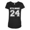 stilinski 24 Maternity Scoop Neck T-shirt