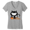happy halloween Women's V-Neck T-Shirt
