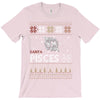 santa pisces christmas ugly t shirts T-Shirt
