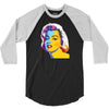 pop art marilyn monroe 3/4 Sleeve Shirt