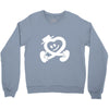 heart walking Crewneck Sweatshirt