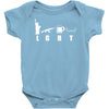 liberty gun beer Baby Onesie