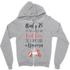 red head unicorn Zipper Hoodie