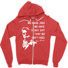 fight club tyler durden brad pitt Zipper Hoodie
