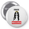 Free Melania Pin-back button