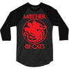 mother of cat new 3/4 Sleeve Shirt