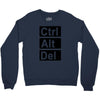 control alt delete Crewneck Sweatshirt