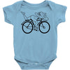 Albert Hofmann LSD Funny Retro Bicycle Day Baby Bodysuit