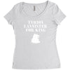 tyrion lannister for king Women's Triblend Scoop T-shirt