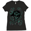 skullboarder Ladies Fitted T-Shirt