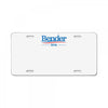 bender 3016 License Plate