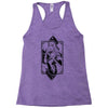card girl deat game Racerback Tank