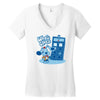 whos clues Women's V-Neck T-Shirt