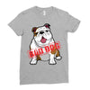 bad dog Ladies Fitted T-Shirt