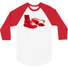 red skinhead bovver boots ideal birthday gift or present 3/4 Sleeve Shirt
