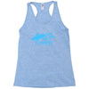 surf board surfer australia save a wave ride a surfer ocean Racerback Tank