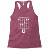 guitar shirts f chord Racerback Tank