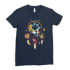 wonderland dream catcher Ladies Fitted T-Shirt
