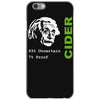 albert einstein theory of 7% proof geeky science cider scrumpy drinkin iPhone 6/6s Case