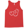 rude hands, ideal gift or birthday present. Tank Top