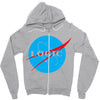 logic nasa Zipper Hoodie