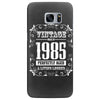 vintage made in 1985 perfectly aged a living legend Samsung Galaxy S7 Edge