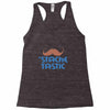 stache tastic Racerback Tank