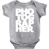 gift for photographer Baby Onesie