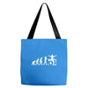 dj evolution funny music mixing djing disk jockey turntable Tote Bags
