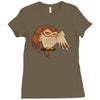 mister owley Ladies Fitted T-Shirt