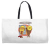 posh pizza (colab with rpadame) Weekender Totes