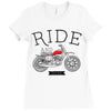 ride and shine Ladies Fitted T-Shirt