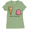 better together Ladies Fitted T-Shirt