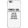 March Girl iPhone 6/6s Case
