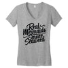 real mermaids smoke seaweed Women's V-Neck T-Shirt