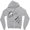 self made zombie Zipper Hoodie