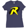 robin batman Ladies Fitted T-Shirt