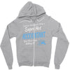 i never dreamed i'd be a super hot accountant but here iam, killing it Zipper Hoodie
