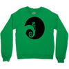 nightmare before christmas black logo Crewneck Sweatshirt