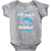 I'm A Fish-oholic On The Road To Recovery Baby Onesie
