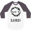 thank you lord 3/4 Sleeve Shirt