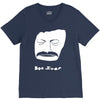 bon iver face V-Neck Tee