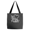 girls fish too only prettier Tote Bags
