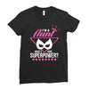 Super Aunt - What's Your Superpower? Ladies Fitted T-Shirt